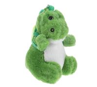 MOTHNUR Soft Plush Dinosaur Keychain Pendant with Hanging Chain Cute Backpack Decoration for Men Women Vivid Color Stuffed for Birthday and Lightweight Bag Accessory