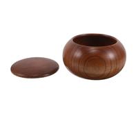 MOTHNUR Souvenir Urn Mini Wooden Sealed Box for Pet Ashes Keepsake Small Urns for Cat Cremated Remains Solid Wood Memorial Funeral Tribute Supplies