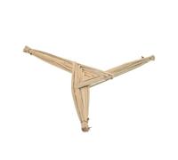 MOTHNUR St Brigid’S Cross Handwoven Irish Straw Wall Hanging Decor 8.65X8.65X0.47 Traditional Religious Blessing Cross for Home and Church Seasonal Celebrations