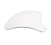 MOTHNUR Stainless Steel Facial Massage Board Scraper for Face Neck and Body Smooth Skin-friendly Gua Sha Tool for Lifting Tightening and Practical Massage Device for Adults