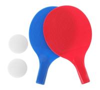 MOTHNUR Standard Table Tennis Kit for Plastic Paddle and Ball Lightweight Sturdy Racket for S Practice and Training Table Tennis Game