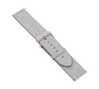 MOTHNUR Stylish Watch Strap Compatible with Samsung Watch and Gear Flexible Smartwatch Band Skin-safe Silver Flash Finish for Men and Women