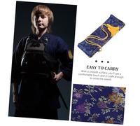 MOTHNUR Tai Chi Sword Bag Thickened Silk Protective Case for Japanese Swords and Martial Arts Sticks Lightweight Pouch with Floral Pattern Portable Storage for Tai Chi Practitioners and