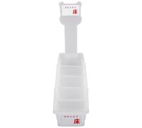 MOTHNUR Telescopic Medicine Storage Box White - Medication Organizer Storage Box with Multiple Compartments for Hospital Infusion Bottles and Home Pharmacy, Portable Medicine Travel