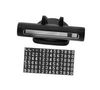 MOTHNUR Temporary Car Parking Number Card Phone Holder and Car Window Breaker Function, Universal Vehicle Phone for Parking Lots, Black Multifunctional Emergency Escape Tool
