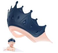 MOTHNUR Toddler Shower Visor Adjustable Size with Cartoon Crown Lightweight Bath Cap for Boys and Girls Protecting Hair and Skin during Bath Suitable for Infants and Children