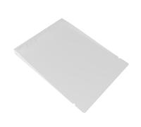 MOTHNUR Transparent Loose Leaf Notebook Cover Plastic Binder Shell with Ring for Documents and Notebooks Reusable File Folder Organizer for Papers and Planner Inserts