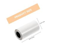 MOTHNUR Transparent Thermal Photo Paper Self-Adhesive Sticker for Instant Camera Printing High Clarity Smooth Surface Reliable Performance Easy to Use Replacement