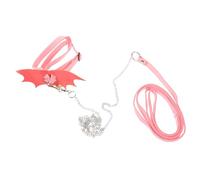 MOTHNUR Turtle Harness Leash with Vest Medium Size Pink Outdoor Traction Strap Anti-escape Control Rope for Small to Medium Turtles and Reptiles