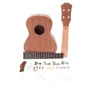 MOTHNUR Ukulele DIY Assembly Kit for Handmade Soprano Ukulele with Complete Musical Instrument Supplies for Rhythm Learning and