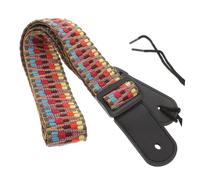 MOTHNUR Ukulele Shoulder Belt Strap for Adults and Protection Ukulele Accessory Comfortable Lightweight Instrument Strap in Yellow for Soprano Concert Tenor and Baritone