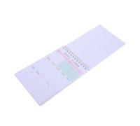 MOTHNUR Undated Weekly Planner Notepad Spiral Bound with Smooth Writing Paper Versatile To Do List Journal for Students Teachers Professionals Flexible DIY Layout for Work and Home