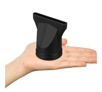 MOTHNUR Universal Black Hair Dryer Nozzle Diffuser Attachment 2pcs for 4-4.8cm Outlet Diameter Hair Blow Dryer Styling and Drying Replacement Tool