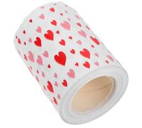 MOTHNUR Valentine’S Day Heart Decorative Border Trim Sticker Roll, 10M Wavy Edge Bulletin Board Border for Classroom and Presentation Supplies