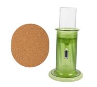 MOTHNUR Vertical Hamster Water Feeder Bottle with Holder Bite-resistant Material Easy-drink Design for Small Pets Suitable for Various Cage Types Convenient Hydration Accessory for