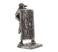 MOTHNUR Vintage Medieval Knight Figurine Retro Roman Legionnaire Statue Table Decoration for Home Office Desk Creative Historical Decor Unique Party Favor Gift for History Enthusiasts