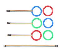 MOTHNUR Walking Rope and Child Harness Leash - Anti-Lost Preschool Line Rope with Soft Round Handles Gentle Touch Nylon Safety Leash Set for Kindergarten Trips and Outdoor Walking