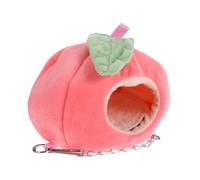 MOTHNUR Warm Cotton Pet Hanging Bed with Lovely Fruit Design for Hamsters Rabbits Pets Comfortable Sleep Bag for Cozy Rest and Claw Grinding Easy to Clean for Animal Cages and Home Decor