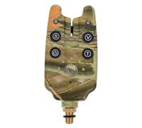 MOTHNUR Water Resistant Fishing Bite Alarm 1Pc Fish Rod Alert Indicator with Camouflage Design Electronic Fishing Bite Alert for Night