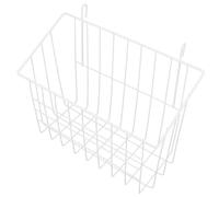 MOTHNUR Wear-resistant Iron Rabbit Hay Feeder Basket for Cage Large Hollow Cast Metal Holder with Smooth Edges Easy to Clean and Fill Practical Hay Container for Guinea Pigs and Small