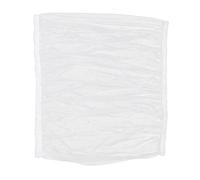 MOTHNUR White Bird Cage Cover Made of Breathable Gauze with Elastic Design, Splash-proof and Fits over Cup Area, Protective Birdcage Accessory Suitable for Bird Cages