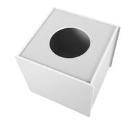 MOTHNUR White Lottery Box with Smooth Surface Capacity Raffle Ticket Container for Party Events Annual Meetings Multifunctional Ballot Donation Card Storage Case