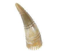 MOTHNUR Wide Tooth Horn Shampoo Comb Scalp Massage Brush for Hair Growth and Dandruff Removal Ergonomic Head Therapy Scraping Massage Tool for Daily Relaxation and Scalp Cleaning