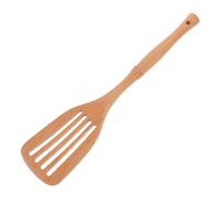 MOTHNUR Wooden Cooking Spatula Nonstick Pan Scraper Heat Resistant Kitchen Utensil for Wok and Nonstick Cookware Solid Turner for Various Cooking Methods