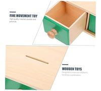 MOTHNUR Wooden Eye Hand Coordination for Early Educational Fine Motor Skill Montessori Learning Cognitive Plaything for Boys