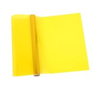 MOTHNUR Yellow Transparent Solar Insulation Window Film Self Adhesive Heat Blocking Plastic Film for Home Office Glass Decoration Tinting Sheet