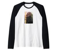 Mothra vs Godzilla Godzilla (1964) Raglan Baseball Tee
