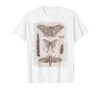 Moths from Diderot Encyclopedia Vintage Natural History T-Shirt