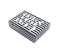 MOTHS (Stripe Edition) Playing Cards by Matthew Palladino -Limited Art Deck with Custom Illustrated Faces & Backs - Premium Stock for Collectors, Cardists & Designers