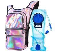 Mothybot Hydration Backpack Pack, Water Backpack 20L Capacities Included 2L Hydration Bladder, Festival Essential - Rave Hydration Pack Hydropack Hydro for Hiking, Festival Gear