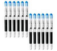 MOTIBACK 12PCS Disposable Fountain Pens Set- Dark Blue Ink Smooth Writing Fountain Pen, Quick-Drying Liquid Ink, Fine Nib for Journaling, Sketching, Lettering, School, Office & Gift Supplies