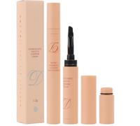 MOTIBACK 2 IN 1-Ended Microblading Eyebrow Pen Waterproof Liquid Brow Pencil with Microblade Effect Fine Detailing Brush Dark Brown