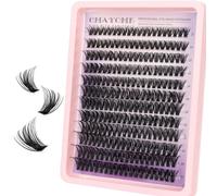 MOTIBACK 240PCS Natural Cluster False Eyelashes with 10-18mm Individual Eyelashes for Effortless Volume Eyelash Clusters Beginner Friendly Cat Eye Lashes Natural Lashes for Everyday Glam SET-391