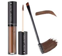 MOTIBACK 3D Eyebrow Tint Gel - Light Brown, Semi-Permanent Waterproof Brow Dye | Natural Looking eyebrow tint & Brow Gel Kit, Long Lasting eyebrow dye for Perfect Brows (Dark brown)