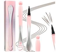 MOTIBACK Eyebrow Tattoo Pen - Medium Brown, Microblading Effect Waterproof Brow Pen | Ultra Fine 0.5mm Tip, Natural Hair-Like Strokes, Long Lasting Brow This Way Pencil