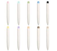 MOTIBACK Mini Macaron Ballpoint Pen Set with Retractable Tip, Various Quantities & Colour Variations, Quick-Drying Water-Based Ink for School, Office & Gifts (10)