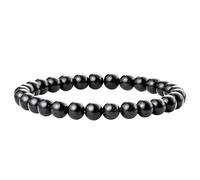 MOTIBACK Obsidian Crystal Bracelet for Women Men, Natural Black Obsidian Jewelry Suitable For Giving to Friends or Relatives to Express Blessings, Crystal Bracelet for Daily Wear