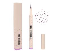MOTIBACK Waterproof Freckle Pen, Natural Realistic Faux Freckles Makeup with Felt Tip, Quick-Drying Long-Lasting Freckle Stamp for Creative Sun-Kissed Look (Lavender)