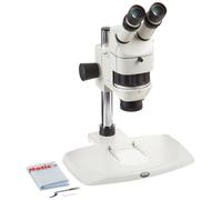 Motic 1100200900261 K-700P Binocular Stereo Zoom Microscope, WF10x Eyepieces, 6x-31x Magnification, 0.6x-3.1x Zoom Objective, 1x Auxiliary Objective, Infinity Optical System, Ambient Illumination, Fixed Stage
