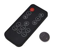 Motiexic Black Remote Control Replacement For JBL Cinema SB400 Soundbar Speaker System CINEMASB400 With CR2025 Battery Inside