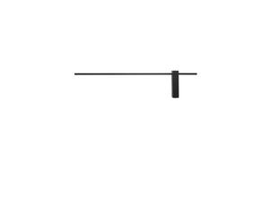 Motif LED wall lights with switch L 16W 540lm 3000K black 10313