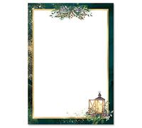 Motif Letter Paper! Advent Night Christmas Feast 100 Sheets DIN A4 - Christmas