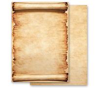 Motif Letter Paper! Antique & History Parchment 100 Sheets DIN A6 - Paper-Media