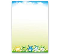 Motif Letter Paper! Easter Easter Garden 20 Sheets DIN A4 - Paper-Media