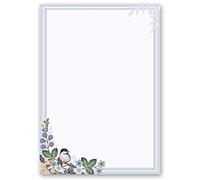 Motif Letter Paper! Seasons - Spring Spring Branches 100 Sheets DIN A6 - Paper-Media