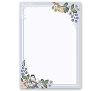 Motif Letter Paper! Seasons - Spring Spring Branches 20 Sheets DIN A4 - Paper-Media